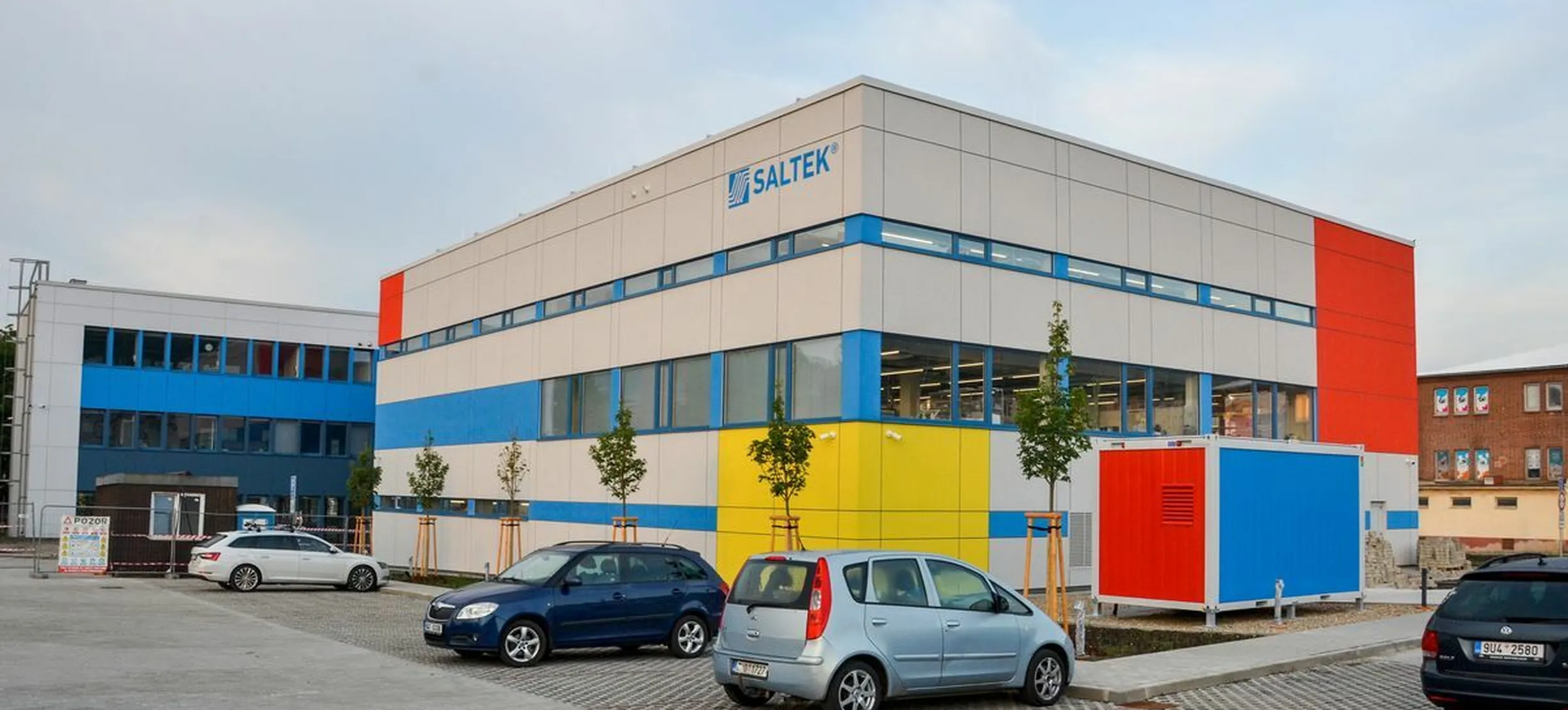New production and warehouse areas at SALTEK