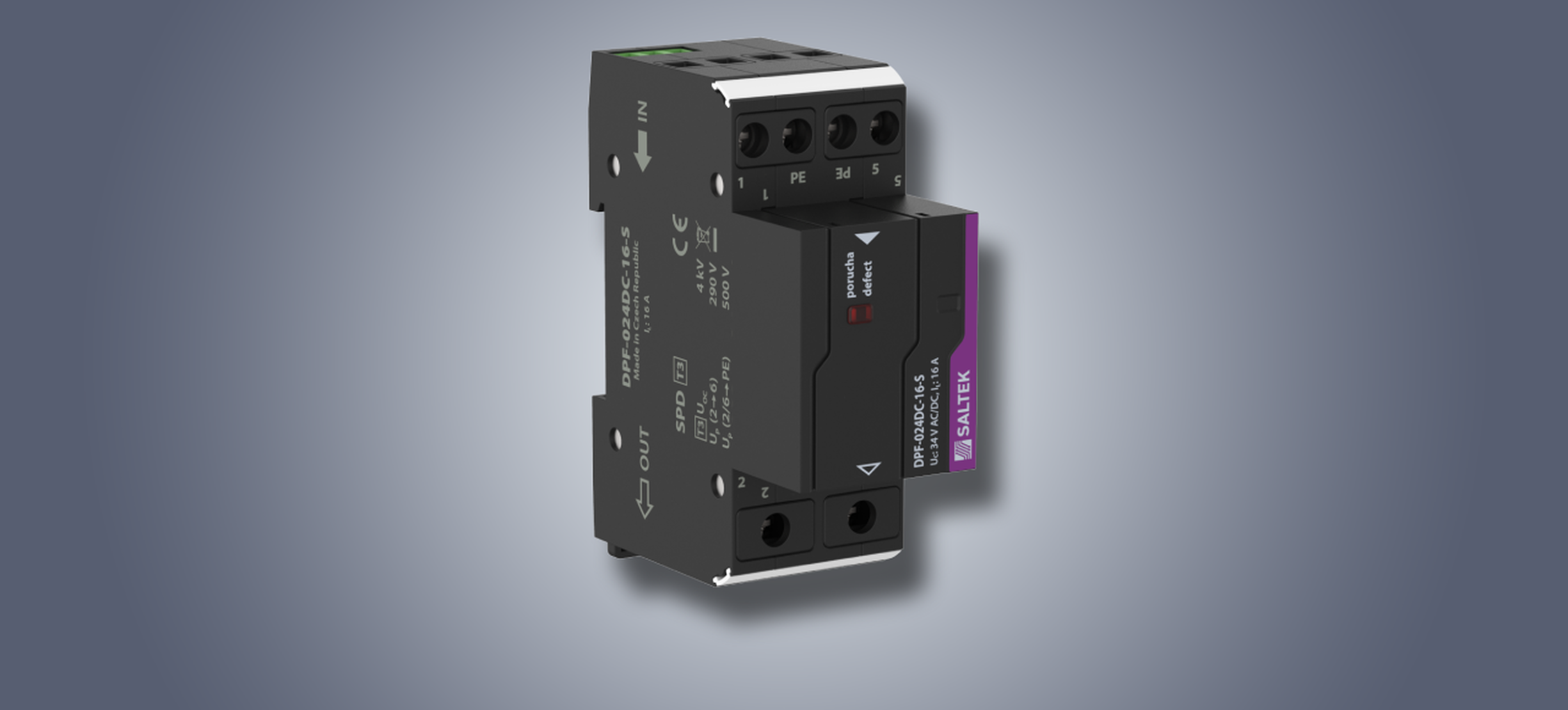 Ochrana riadiacich systémov - DPF-...DC-16