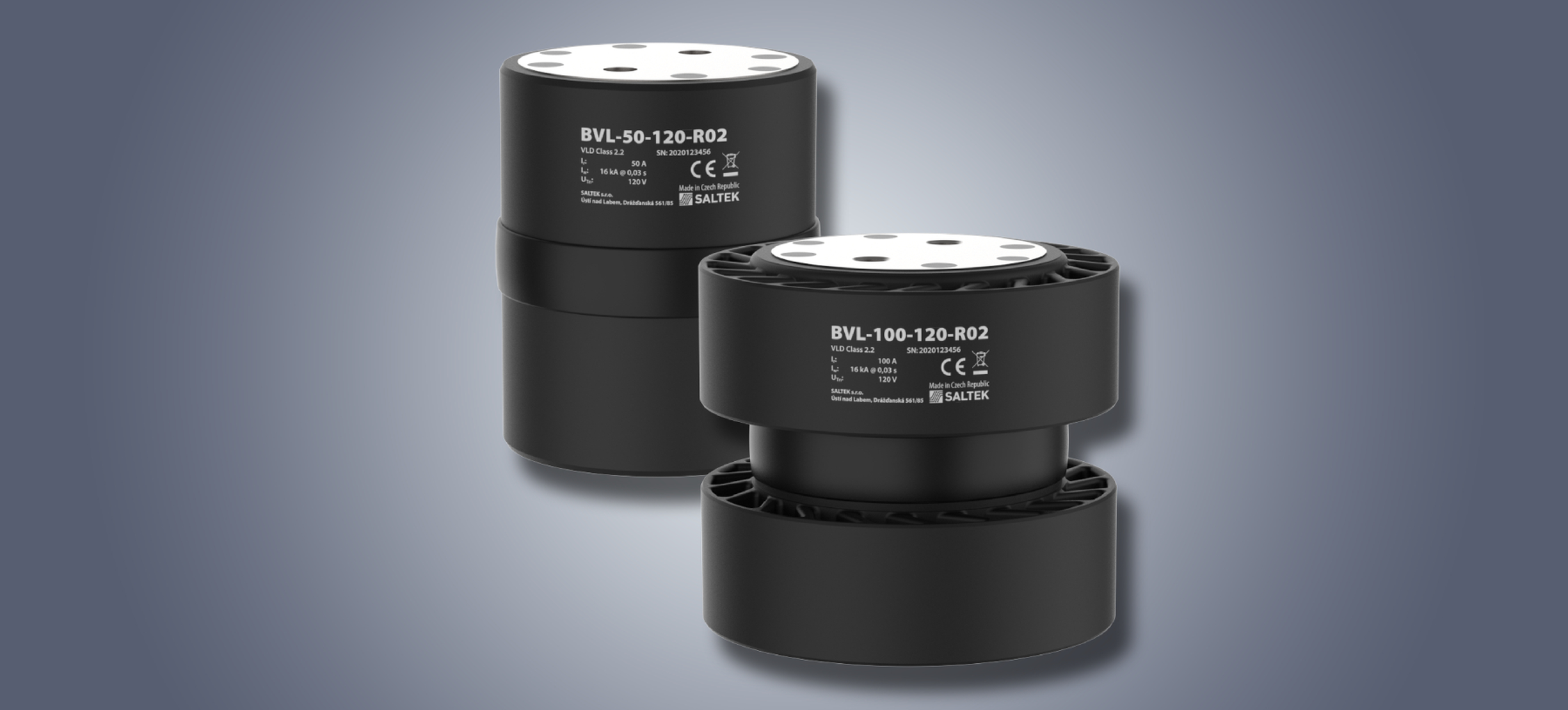 Higher power voltage limiting devices (VLDs) for electric railways and steel structures