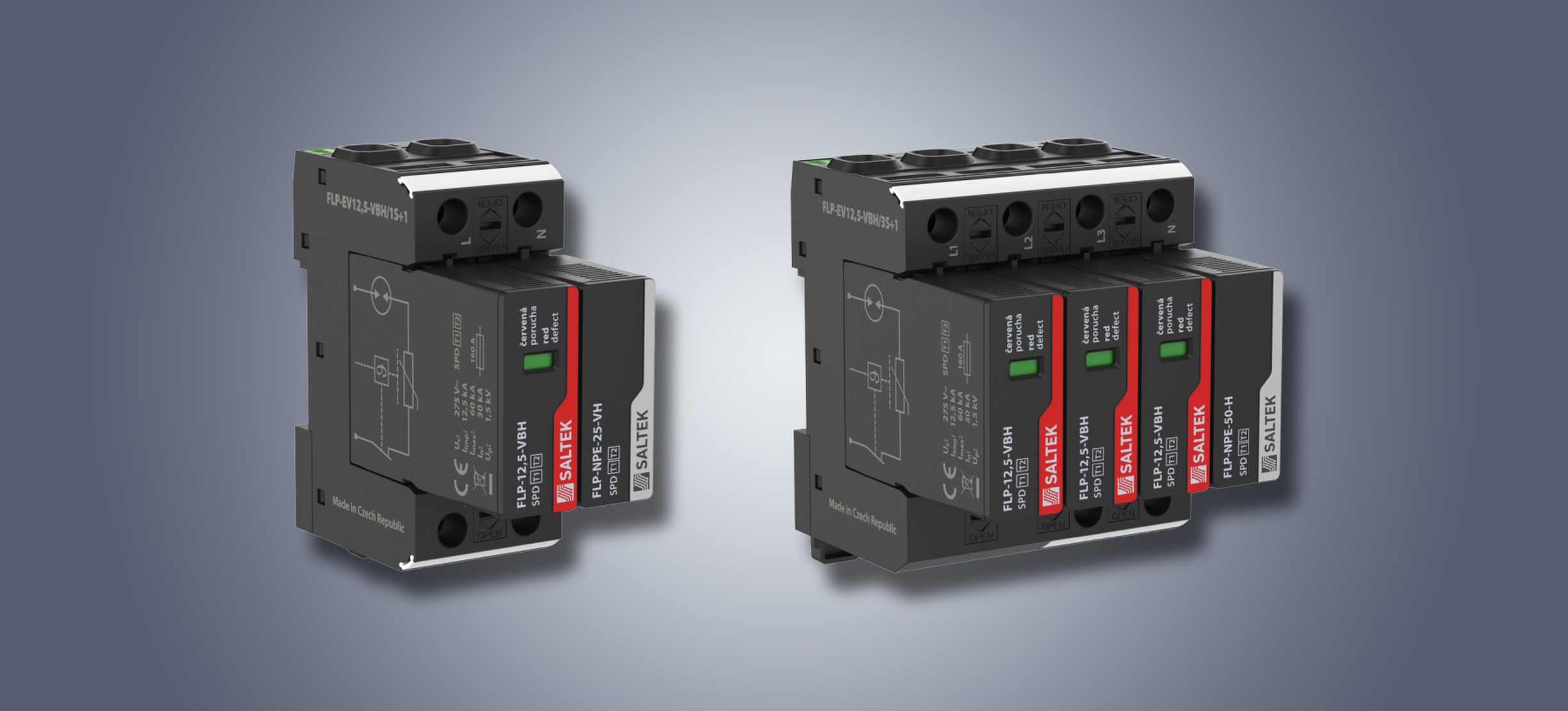 FLP-EV12,5- VBH – SPD typu 1+2 pre nabíjacie stanice