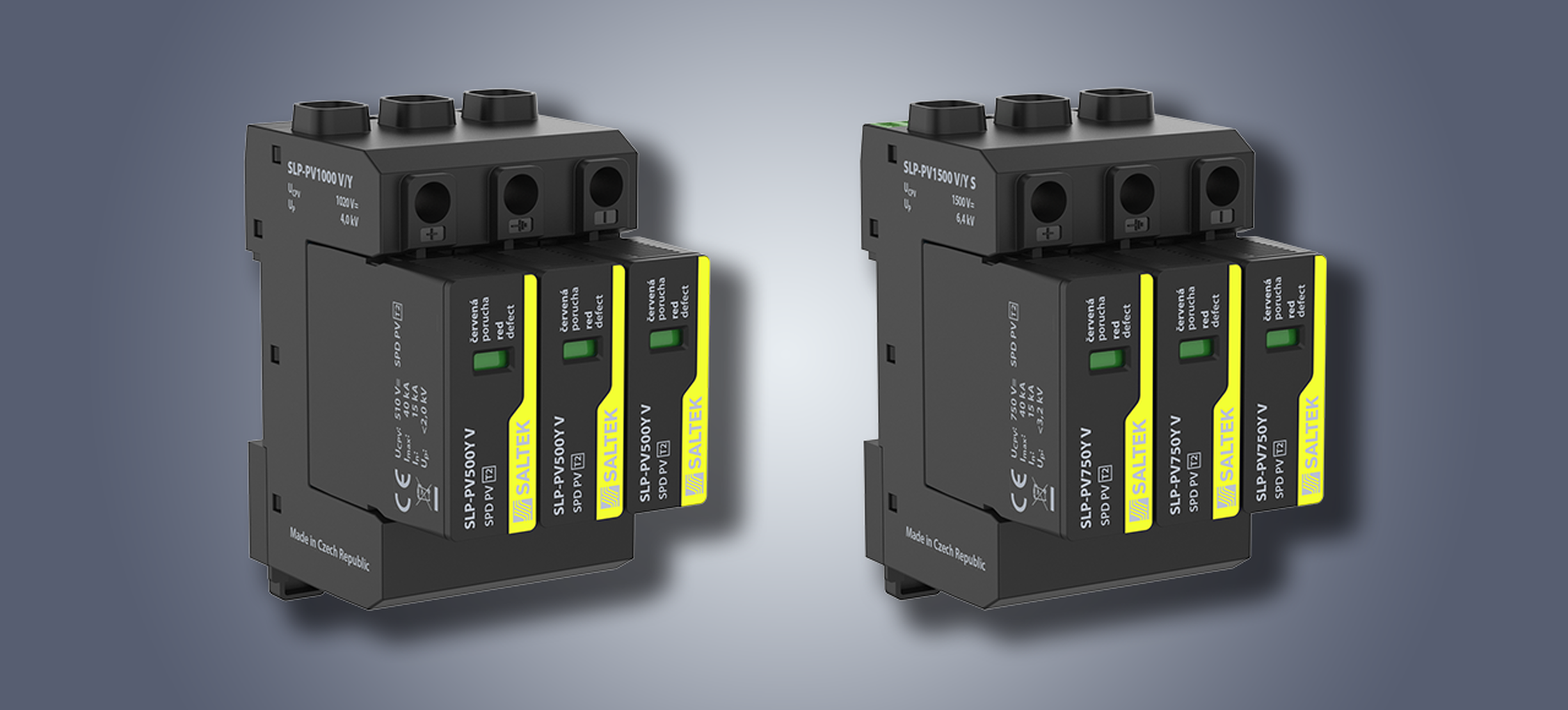 Updated range of SPD Type 2 PV/DC