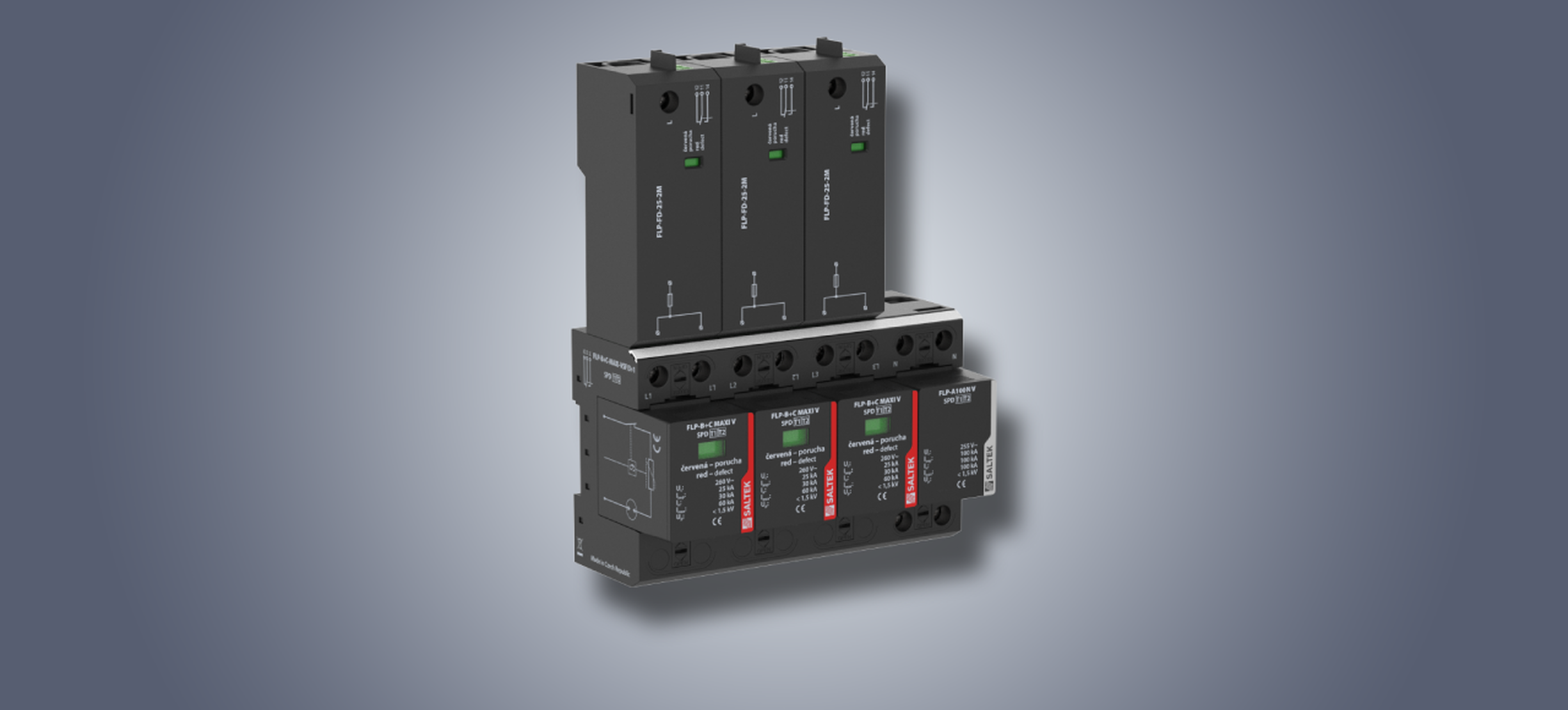 Séria FLP-25-T1-VSF a FLP-B+C-MAXI-VSF